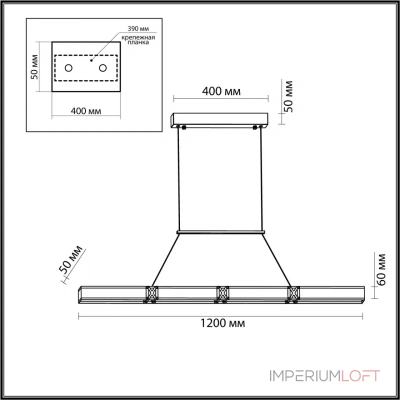Подвесной светильник Odeon Light L-vision 7083/20L Подвесной светильник Odeon Light L-vision 7083/20L