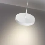 Подвесной светильник Novotech OVER NT23 193 359280 IP20 LED 18W 85-265V 1350Лм 3000К MIRROR Белый