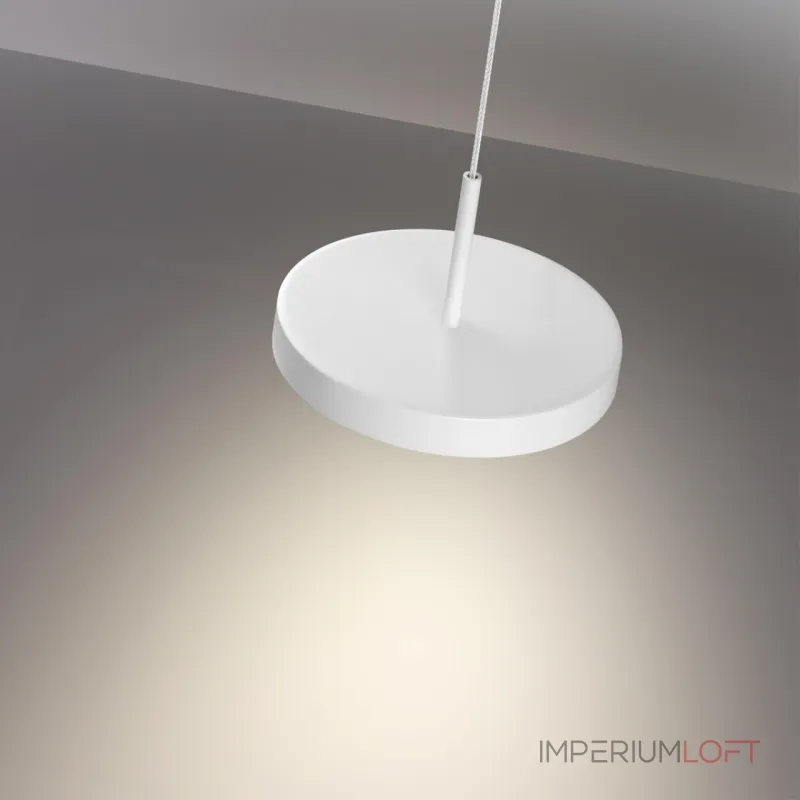 Подвесной светильник Novotech OVER NT23 193 359280 IP20 LED 18W 85-265V 1350Лм 3000К MIRROR Белый