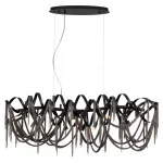Подвесная люстра Odeon Light HALL ODL24 395 5067/10 G9 12*40W CHAINY 