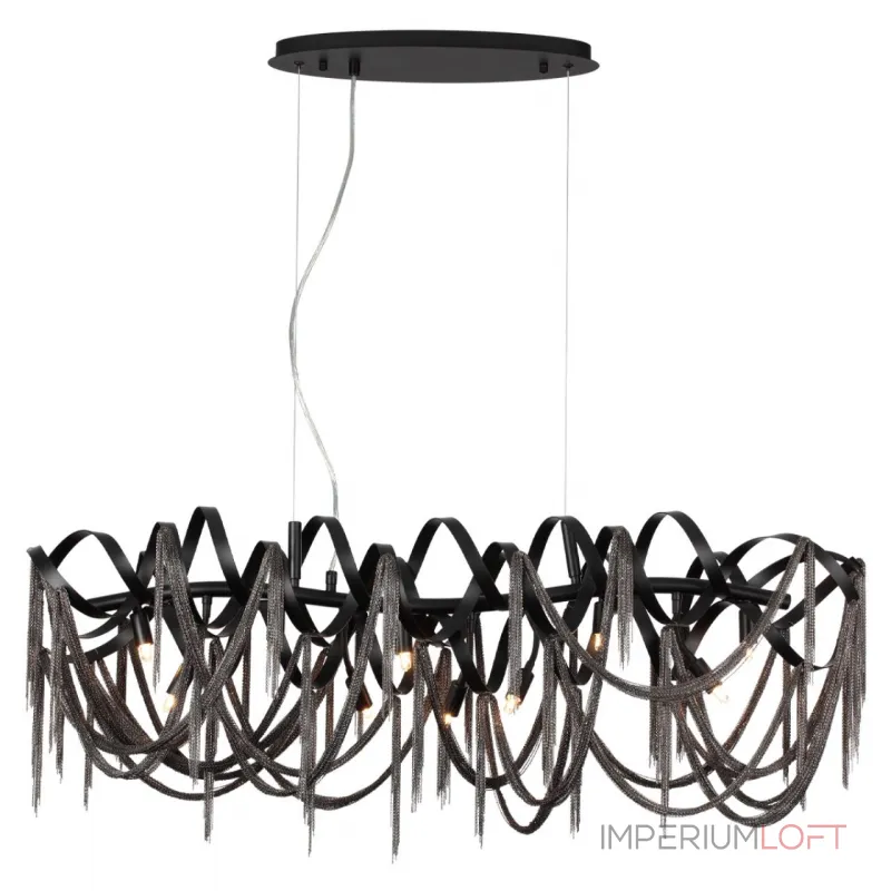 Подвесная люстра Odeon Light HALL ODL24 395 5067/10 G9 12*40W CHAINY 