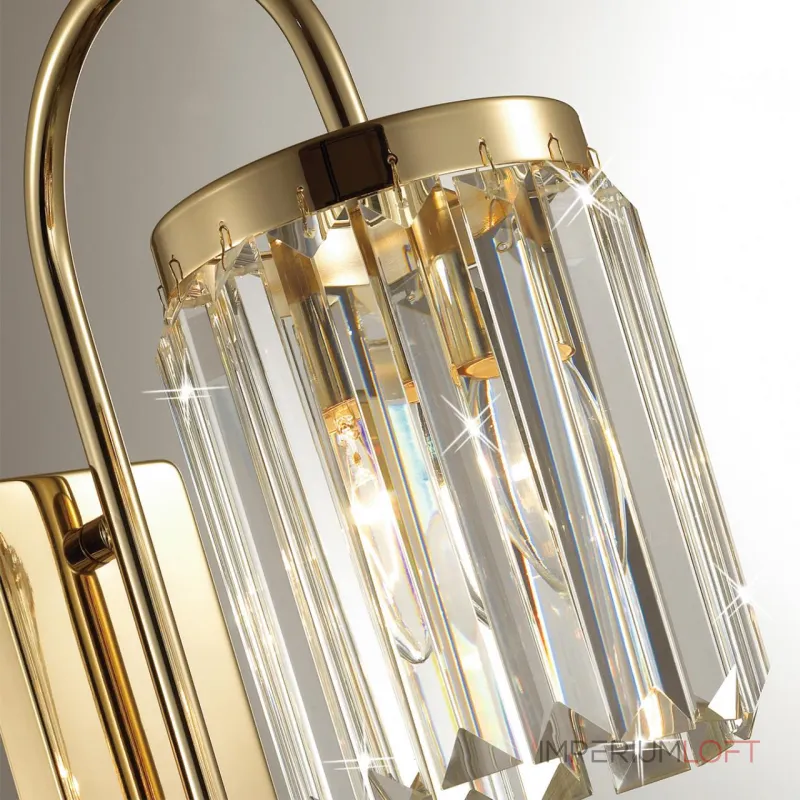 Бра E14 1*40W VASSA 4987/1W CLASSIC ODL22 549 Золотой