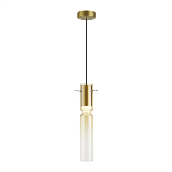 Подвесной светильник Odeon Light PENDANT ODL24 323 5058/5LA LED 5W 3000K SCROW Жёлтый от ImperiumLoft