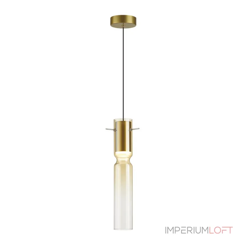 Подвесной светильник Odeon Light PENDANT ODL24 323 5058/5LA LED 5W 3000K SCROW Жёлтый