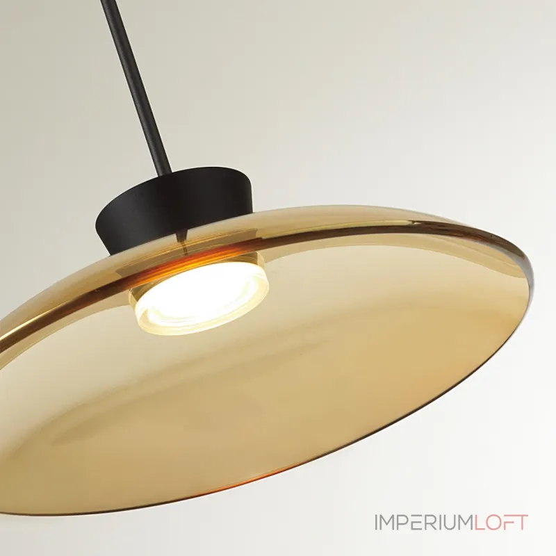 Подвесной светильник Odeon Light L-VISION ODL24 321 5055/9LA LED 9W 3000К SAUCER Жёлтый
