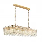 Подвесная люстра Odeon Light HALL ODL24 503 5069/12 E14 12*40W BULLON Прозрачный