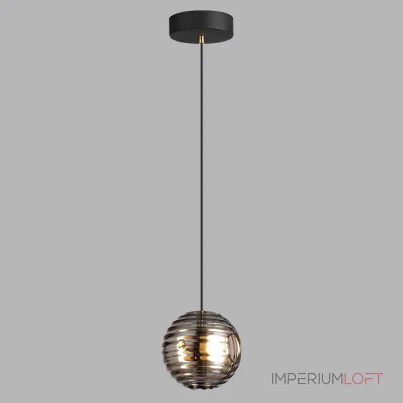 Подвесной светильник Odeon Light L-VISION ODL24 425 5041/12L LED 12W 4000К 1526Лм TRONI Чёрный
