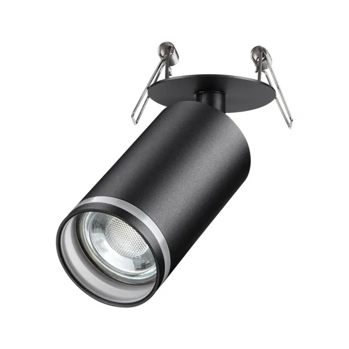 Светильник встраиваемый IP20 GU10 9W 220V ULAR 370881 SPOT NT22 311 Черный от ImperiumLoft
