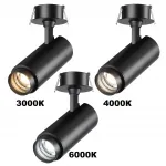 Светильник встраиваемый Novotech SPOT NT23 267 359220 IP20 LED 3000К4000К6000К 5W/9W/13W 220V NAIL Прозрачный от ImperiumLoft
