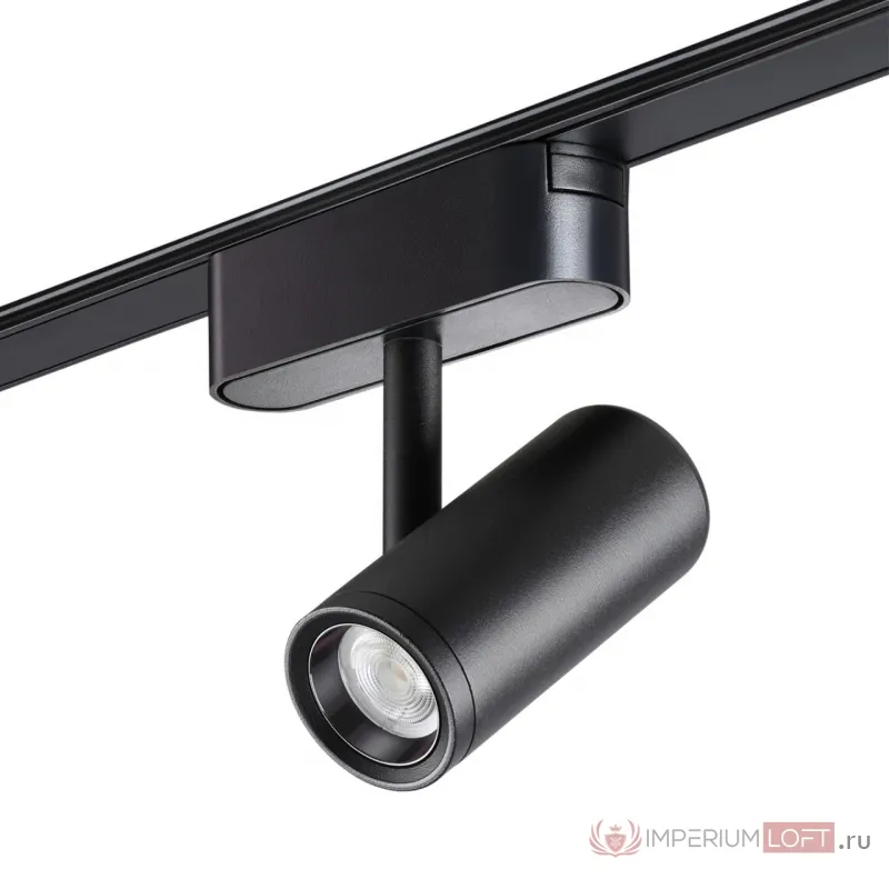Трековый светильник SMAL Novotech SHINO NT23 050 359270 IP20 LED 8W 48V 680Лм 3000К SMAL Чёрный от ImperiumLoft