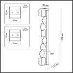 Настенный светильник Odeon Light Hightech 7745/EL
