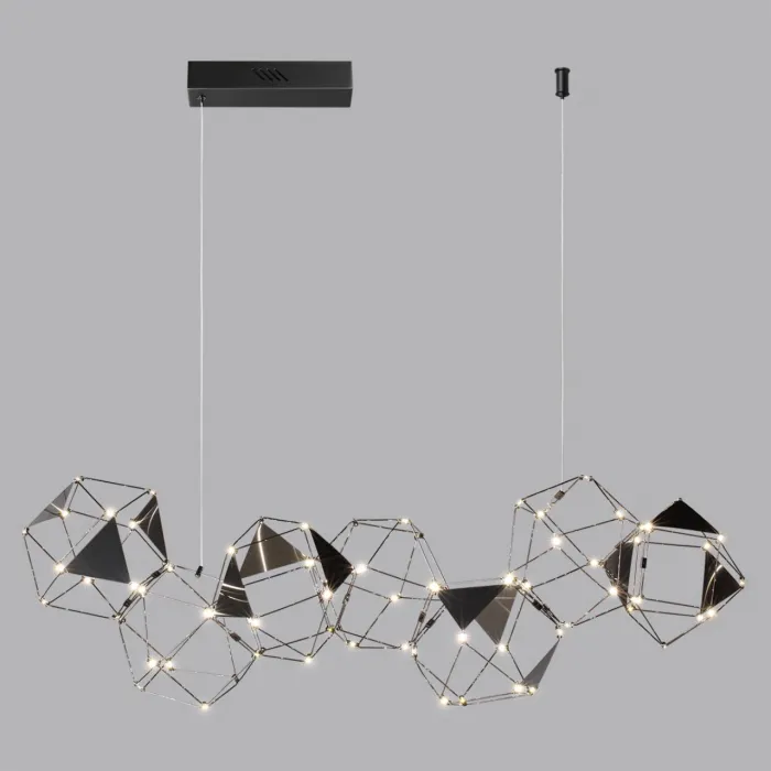 Люстра LED 32W 4000K 1900Лм TRELLIS 5087/32L L-VISION ODL25 Черный от ImperiumLoft