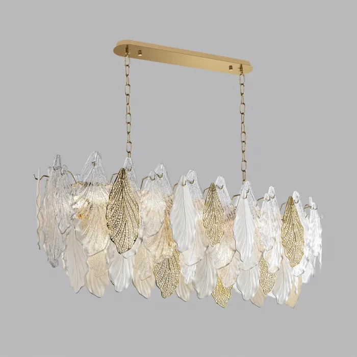 Люстра Odeon Light HALL ODL24 507 5052/14 E14 14*40W LACE Белый, Прозрачный, Золотой от ImperiumLoft