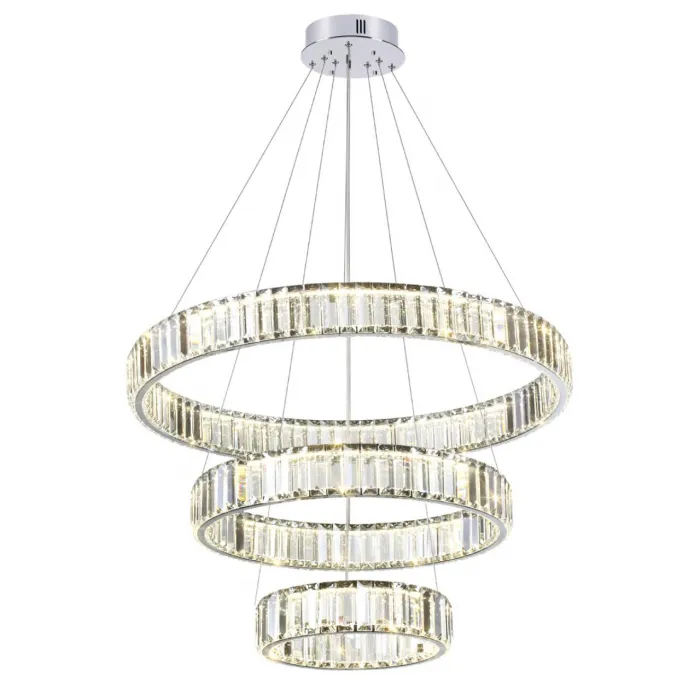 Люстра Odeon Light L-VISION ODL24 491 4930/88L LED 88W 4000K 10200Лм VEKIA Прозрачный от ImperiumLoft
