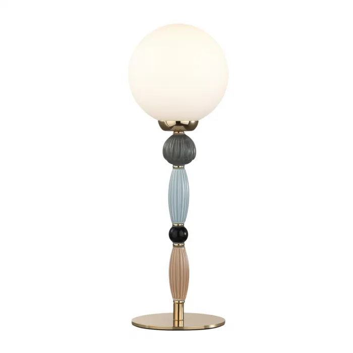 Настольная лампа Odeon Light MODERN ODL_EX24 83 5405/1T E14 1*40W PALLE Белый от ImperiumLoft