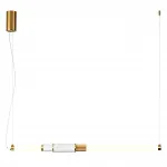 Подвесной светильник Odeon Light MIDCENT ODL24 127 4359/14L IP20 LED 14W 3000K 220V MARMI Белый мрамор