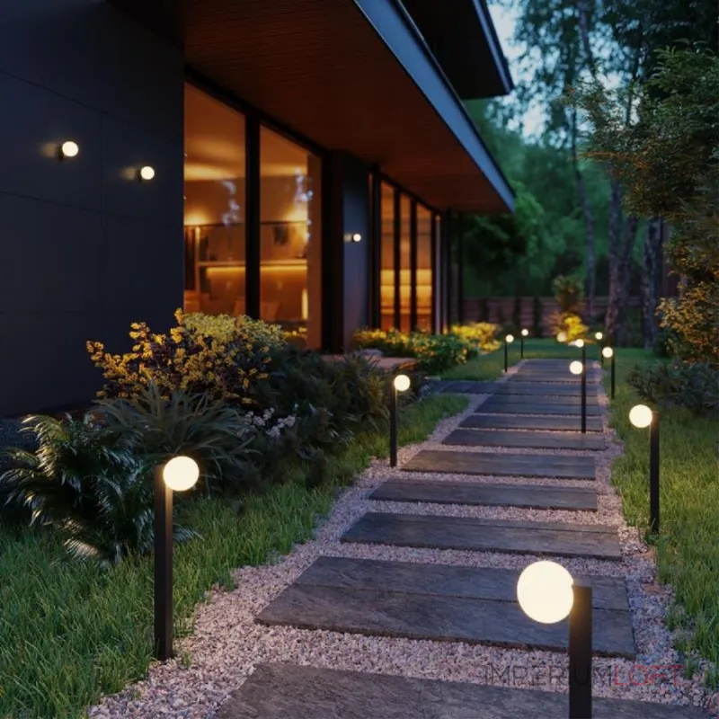 Грунтовый светильник Odeon light Nature 7124/1G от ImperiumLoft Грунтовый светильник Odeon light Nature 7124/1G от ImperiumLoft