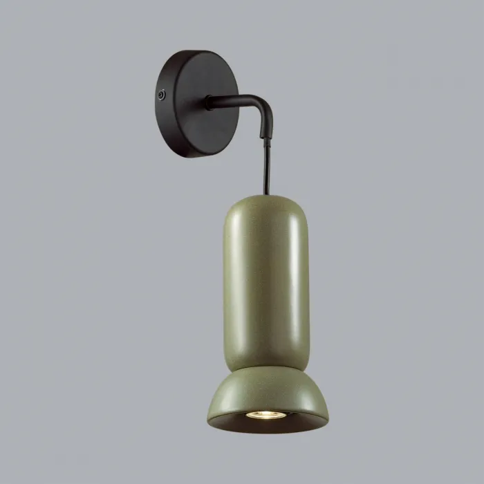 Настенный светильник Odeon Light PENDANT ODL24 315 5054/1WB GU10 LED 4W KERAMA Зелёный от ImperiumLoft