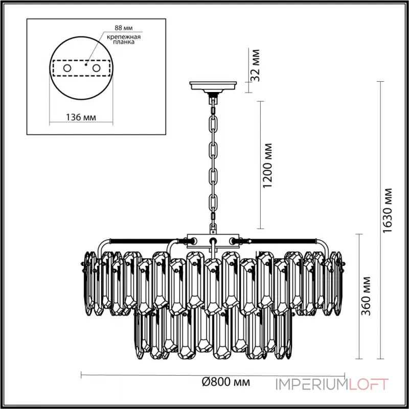 Подвесная люстра Odeon Light HALL ODL24 503 5069/22 E14 22*40W BULLON 