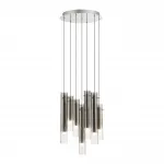 Люстра Odeon Light PENDANT ODL24 319 5061/32LA LED 7*4W 3000K SHINY Чёрный от ImperiumLoft