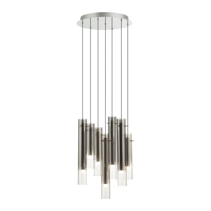 Люстра Odeon Light PENDANT ODL24 319 5061/32LA LED 7*4W 3000K SHINY Чёрный от ImperiumLoft