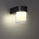 Светильник ландшафтный настенный IP65 LED 5W 4000K 175-265V OPAL 359297 STREET NT24 000 Черный