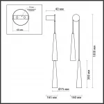 Настенный светильник Odeon Light L-VISION ODL24 301 5043/24WL LED 24W 3000K 2536Лм LUMP Прозрачный от ImperiumLoft