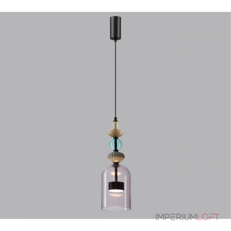 Подвесной светильник Odeon Light L-VISION ODL24 298 5046/12LA LED 12W 4000К 1400Лм PALLETA Фиолетовый Подвесной светильник Odeon Light L-VISION ODL24 298 5046/12LA LED 12W 4000К 1400Лм PALLETA Фиолетовый