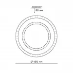 Потолочный светильник Sonex Floors 2041/EL  Потолочный светильник Sonex Floors 2041/EL
