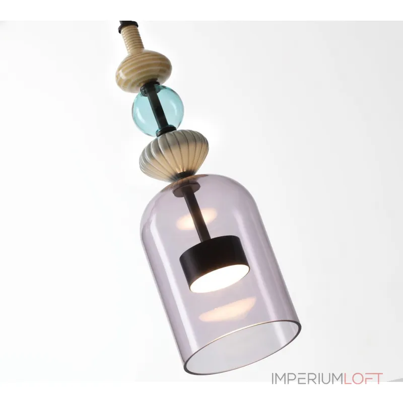 Подвесной светильник Odeon Light L-VISION ODL24 298 5046/12LA LED 12W 4000К 1400Лм PALLETA Фиолетовый Подвесной светильник Odeon Light L-VISION ODL24 298 5046/12LA LED 12W 4000К 1400Лм PALLETA Фиолетовый