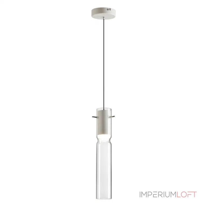 Подвесной светильник Odeon Light PENDANT ODL24 323 5058/5LB LED 5W 3000K SCROW Прозрачный