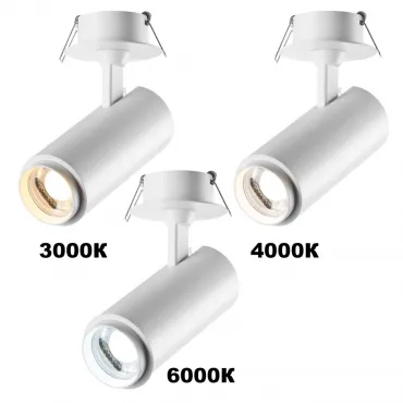 Светильник встраиваемый Novotech SPOT NT23 267 359221 IP20 LED 3000К4000К6000К 5W/9W/13W 220V NAIL Прозрачный от ImperiumLoft
