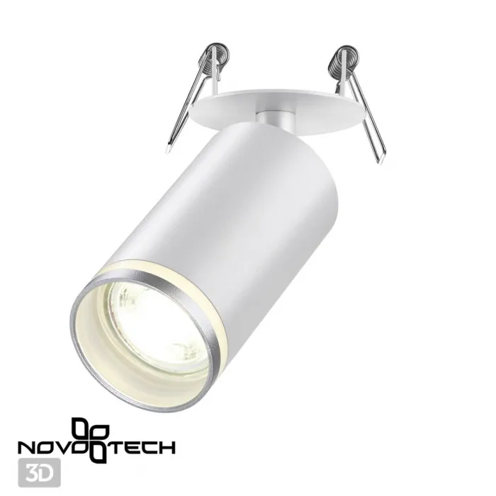 Светильник встраиваемый IP20 GU10 9W 220V ULAR 370880 SPOT NT22 311 Белый от ImperiumLoft