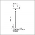Торшер Lumion Classi 8274/1F от ImperiumLoft