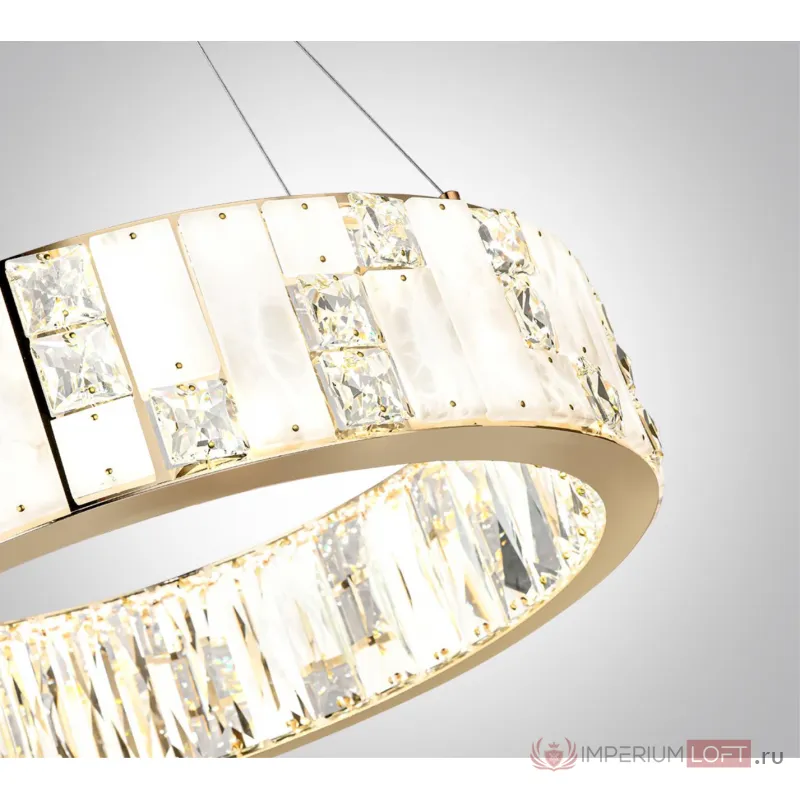 Люстра Odeon Light HALL ODL24 495 5072/60L LED 60W 3700K CROSSA Белый от ImperiumLoft
