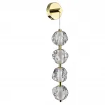 Бра LED 17W 4000K 800Лм JEMSTONE 5085/17WL L-VISION ODL25 Золотой от ImperiumLoft