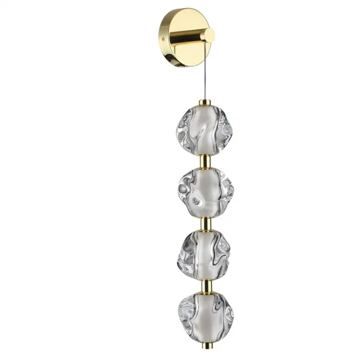 Бра LED 17W 4000K 800Лм JEMSTONE 5085/17WL L-VISION ODL25 Золотой от ImperiumLoft