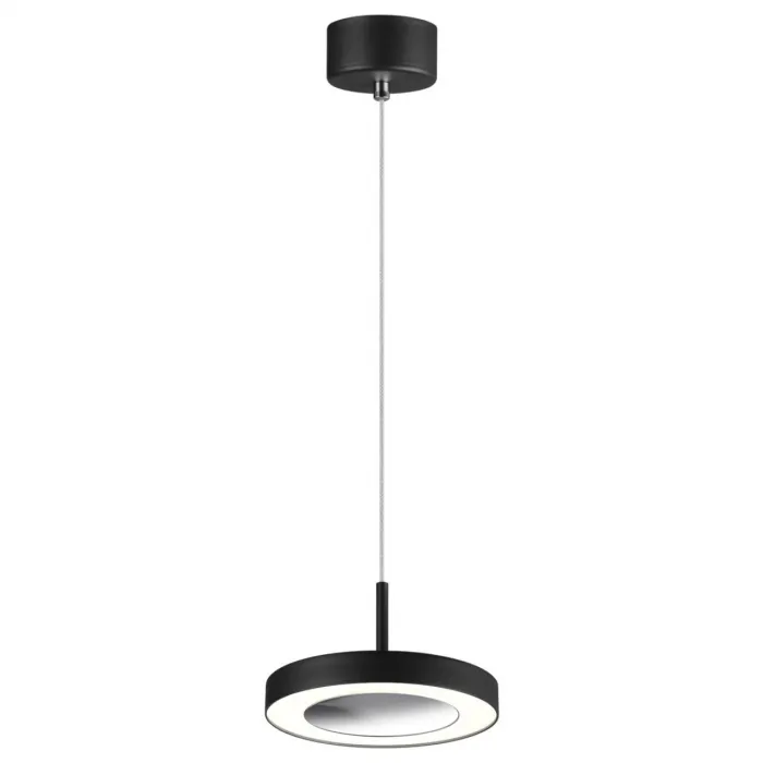 Подвесной светильник Novotech OVER NT23 193 359281 IP20 LED 18W 85-265V 1350Лм 3000К MIRROR Чёрный от ImperiumLoft