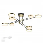 Потолочный светильник IP20 LED 65W 2677Лм DENZEL 4320/75CL MIDCENT ODL22 213 Черный от ImperiumLoft