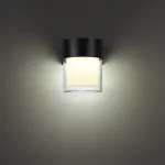 Светильник ландшафтный настенный IP65 LED 5W 4000K 175-265V OPAL 359297 STREET NT24 000 Черный