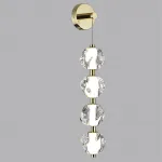 Бра LED 17W 4000K 800Лм JEMSTONE 5085/17WL L-VISION ODL25 Золотой от ImperiumLoft