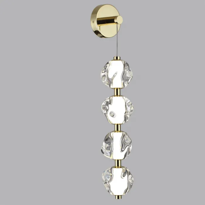 Бра LED 17W 4000K 800Лм JEMSTONE 5085/17WL L-VISION ODL25 Золотой от ImperiumLoft