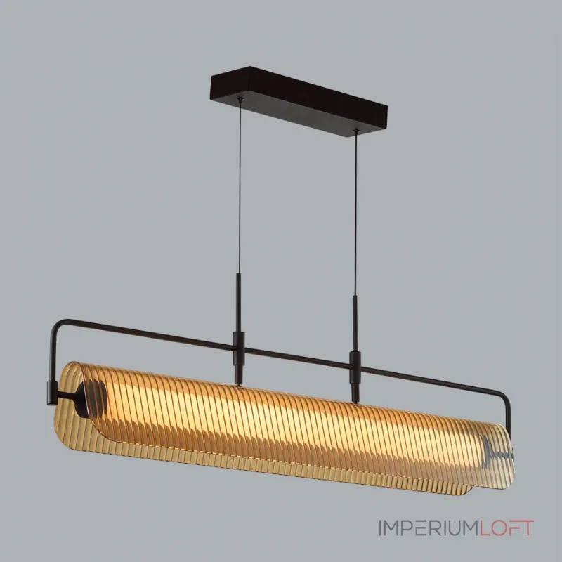 Подвесной светильник Odeon Light L-VISION ODL24 321 5056/35L LED 35W 3000К LINER Жёлтый