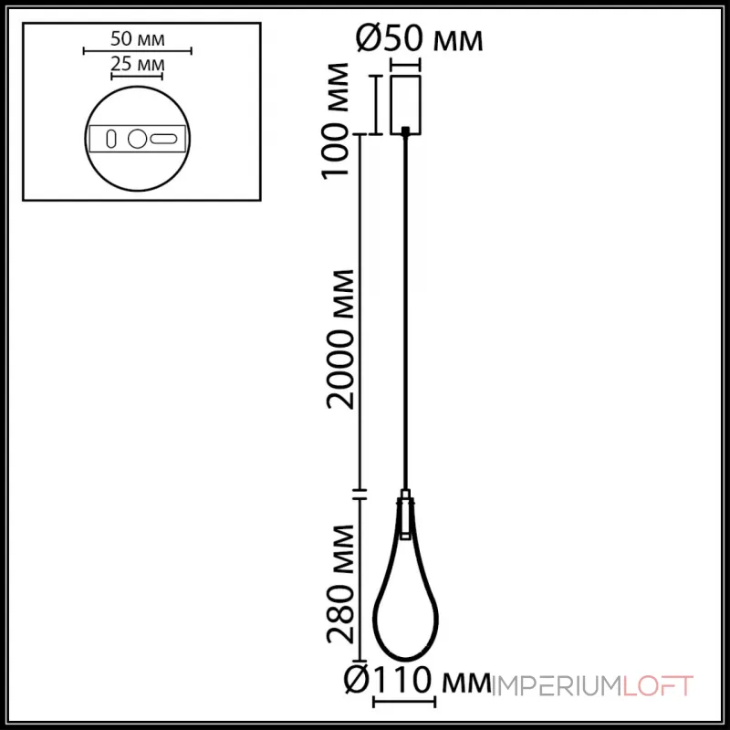 Подвесной светильник Odeon light Hightech 7148/5L Подвесной светильник Odeon light Hightech 7148/5L
