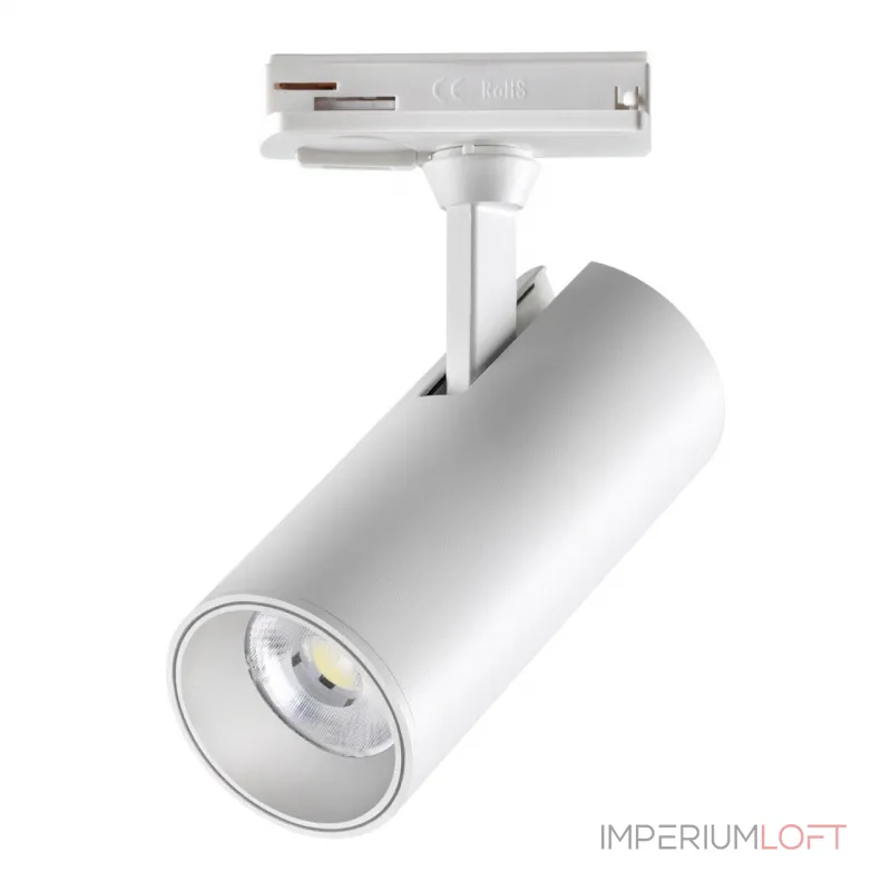 Светильник трековый однофазный двухжильный Novotech PORT NT23 091 359156 IP20 LED 24W 220V 4000К 2300Лм SELENE Белый