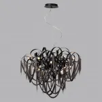 Подвесная люстра Odeon Light HALL ODL24 395 5067/12 G9 12*40W CHAINY 