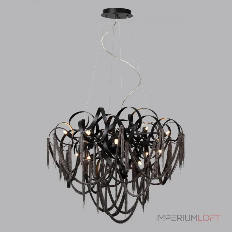Подвесная люстра Odeon Light HALL ODL24 395 5067/12 G9 12*40W CHAINY 