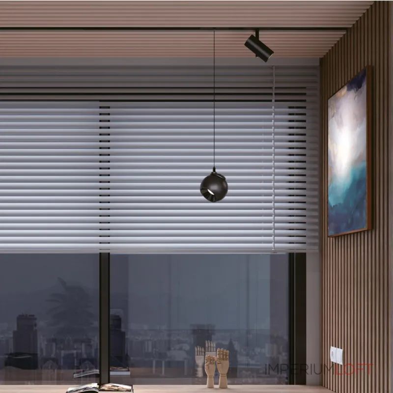 Трековый светильник SMAL Novotech SHINO NT23 050 359104 IP20 LED 4000K 8W 48V 680Лм SMAL Чёрный