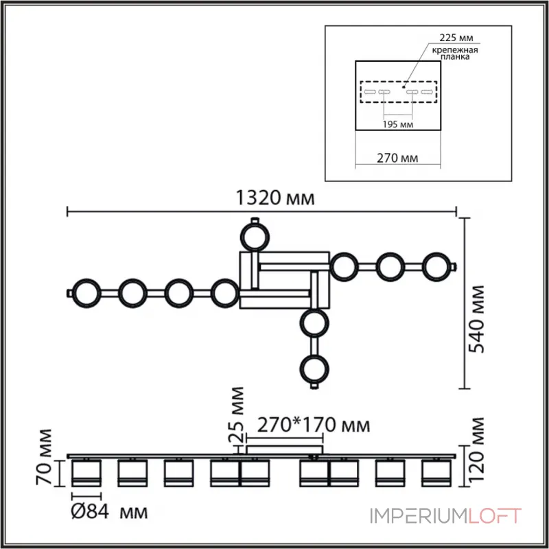 Светильник подвесной Lumion Comfi 8303/10C Светильник подвесной Lumion Comfi 8303/10C