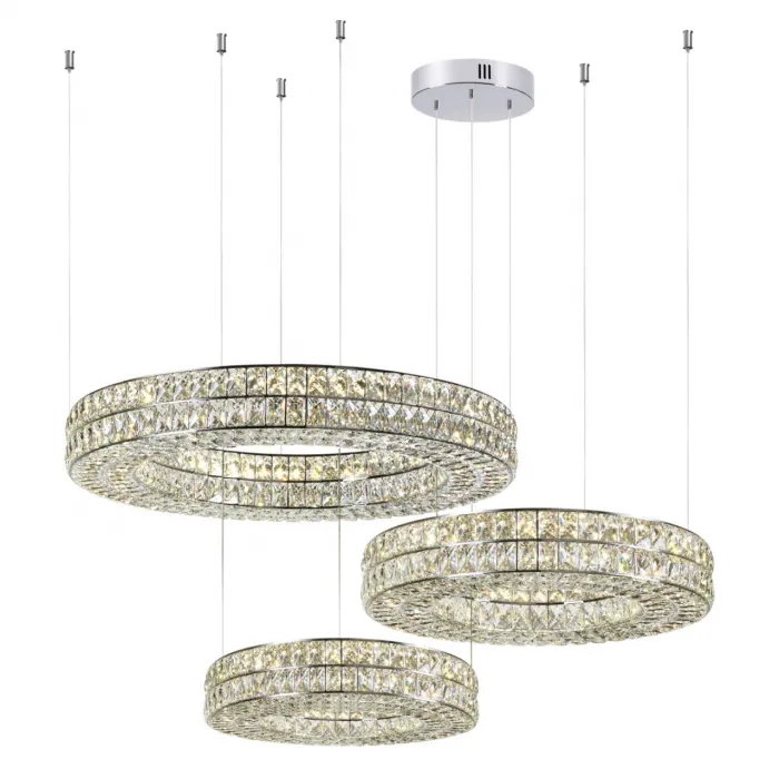 Люстра Odeon Light 4927/98L LED 98W 4000K 5850Лм PANTA Прозрачный от ImperiumLoft